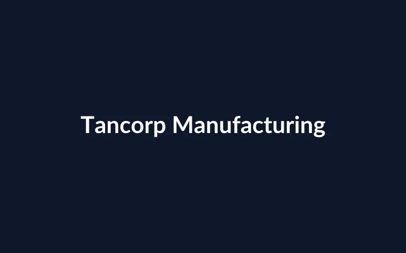 https://placehold.co/800x500/0f172a/ffffff?text=Tancorp%20Manufacturing