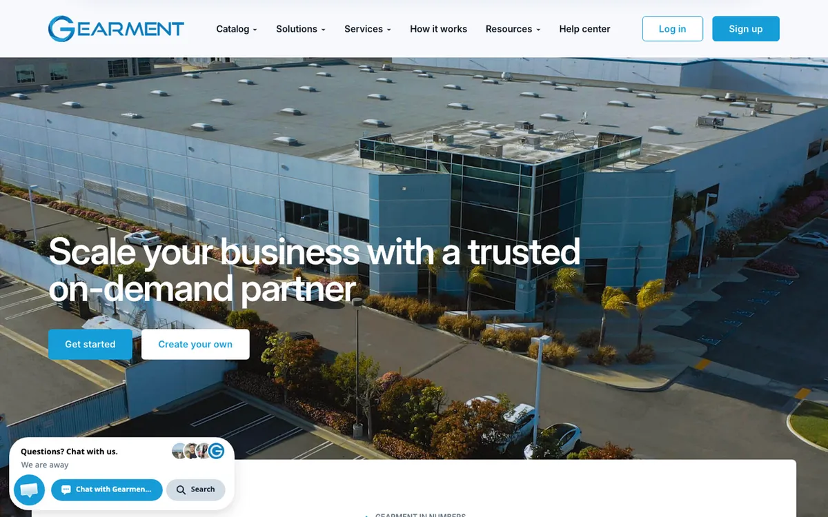 Gearment homepage. US print-on-demand supplier with DTG/DTF printing and global shipping.