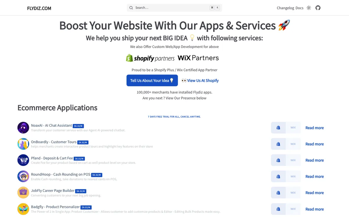 mrniamster homepage. Print-on-demand tool site.