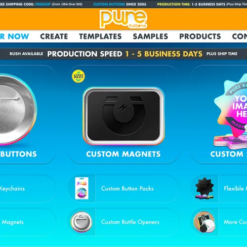 PureButtons