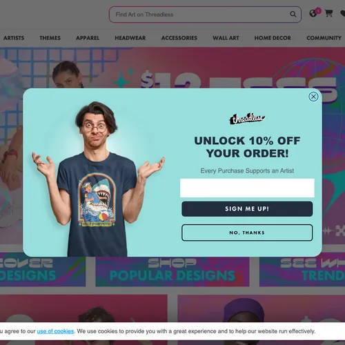 Threadless